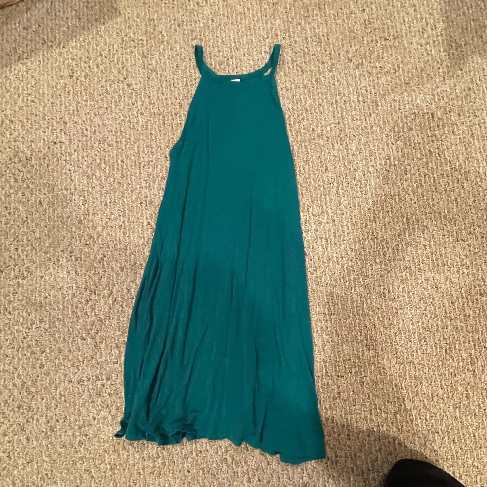 OLD NAVY AQUA SWING DRESS